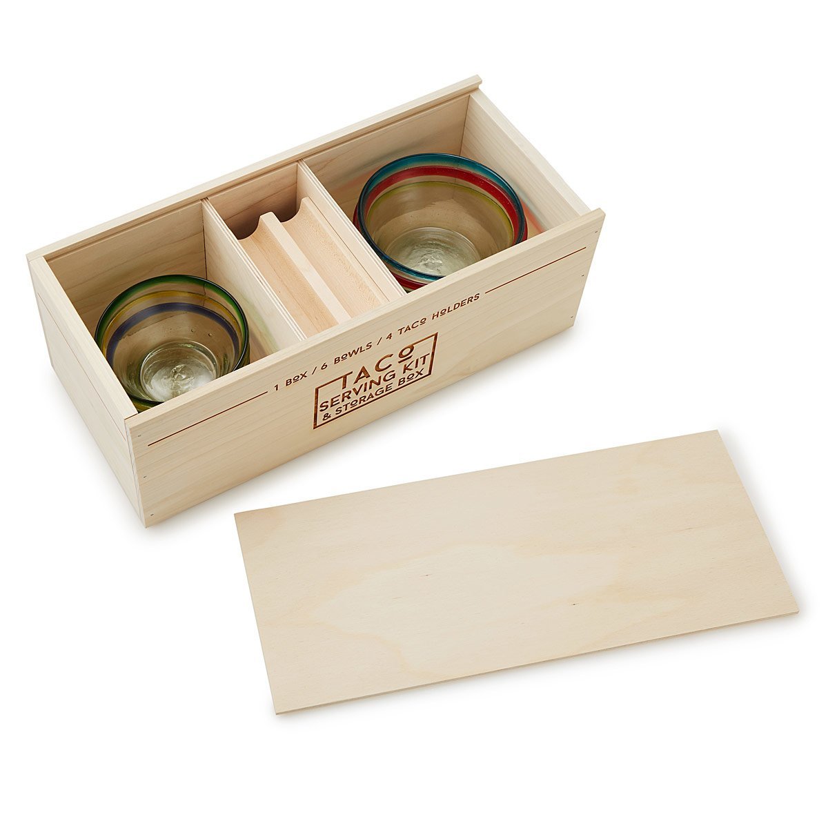 Taco Serving Kit and Storage Box