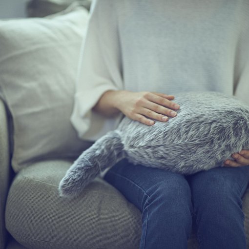 Tailed Cat Cushion 