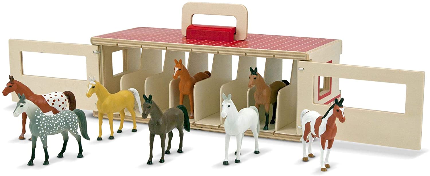 Take-Along Show-Horse Stable