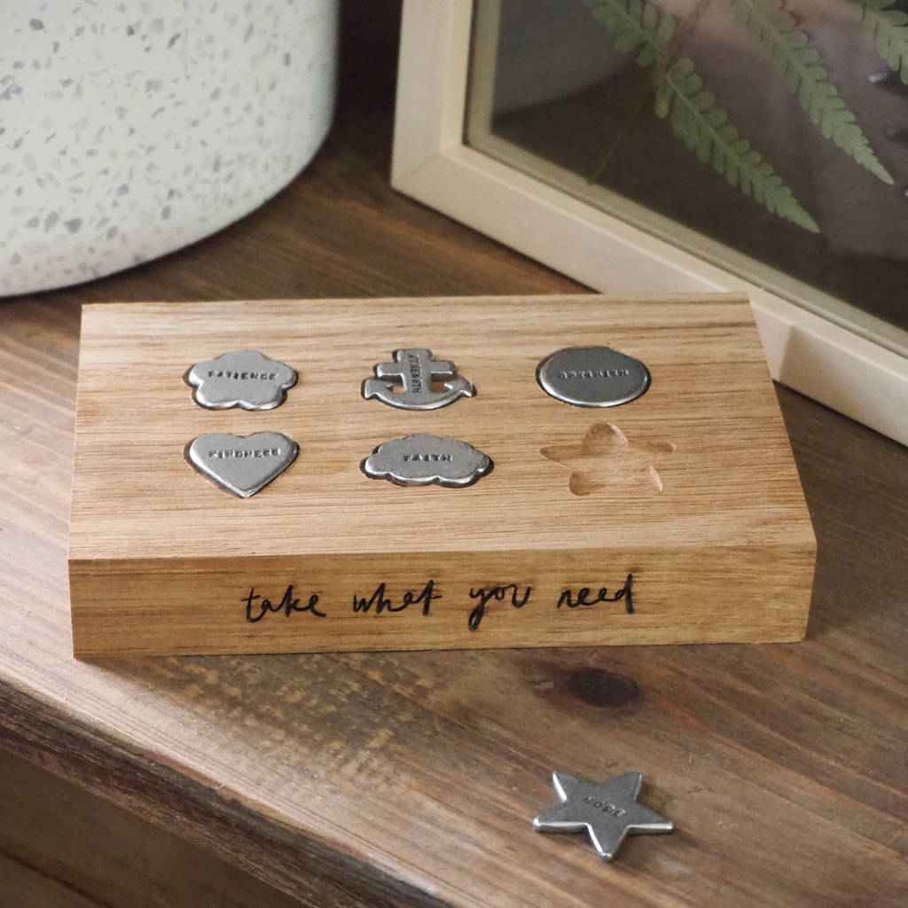 'Take What You Need' Pocket Tokens