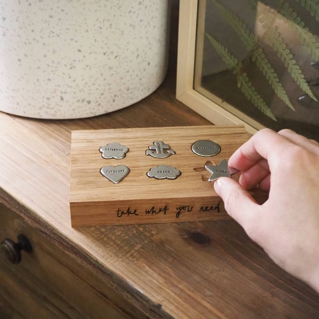 'Take What You Need' Pocket Tokens