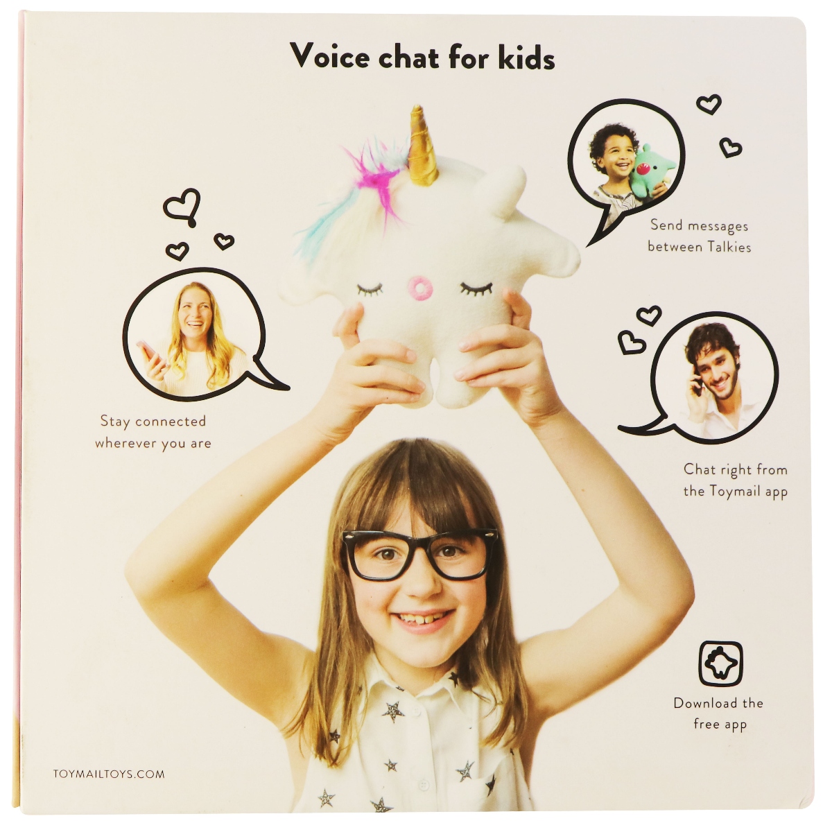 Voice Chat Toy and Message App for Kids