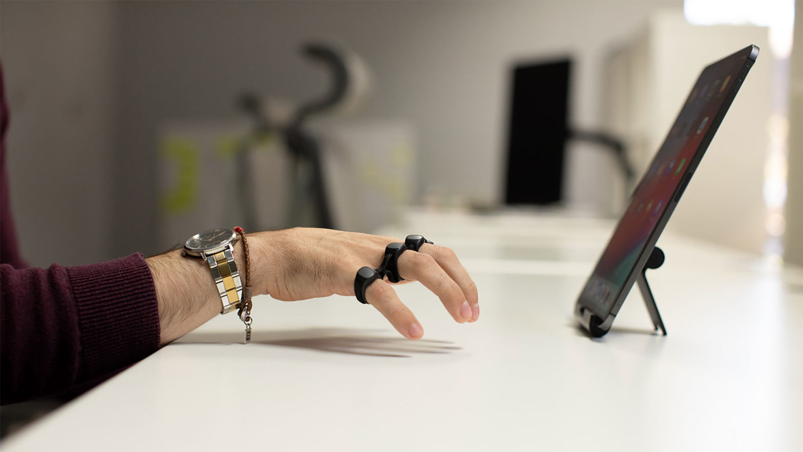 Tap Strap Wearable Keyboard, Mouse & Controller