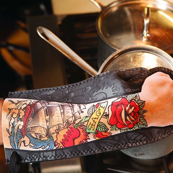 Tattoo Oven Mitt