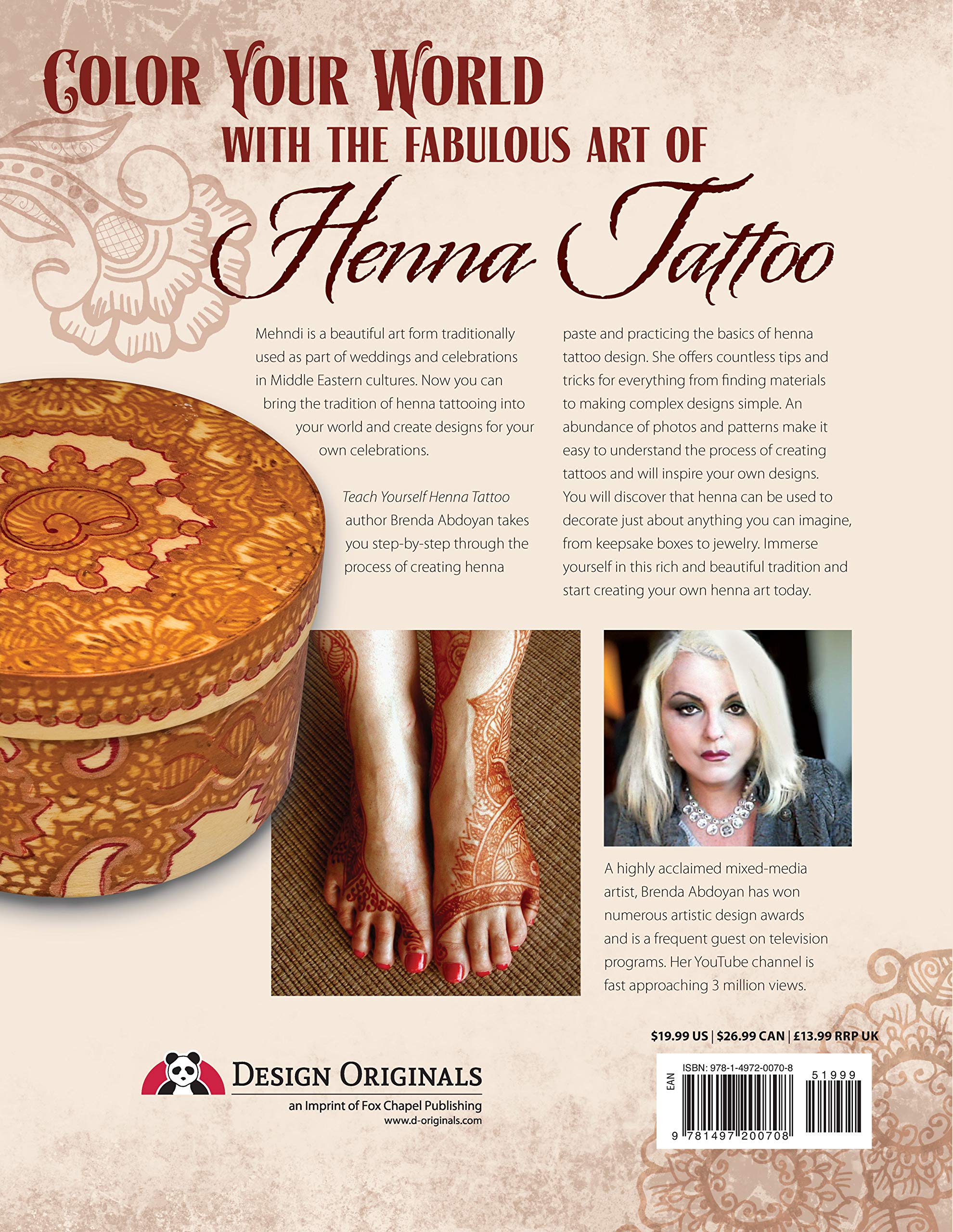 Teach Yourself Henna Tattoo: Making Mehndi Art with Easy-to-Follow Instructions