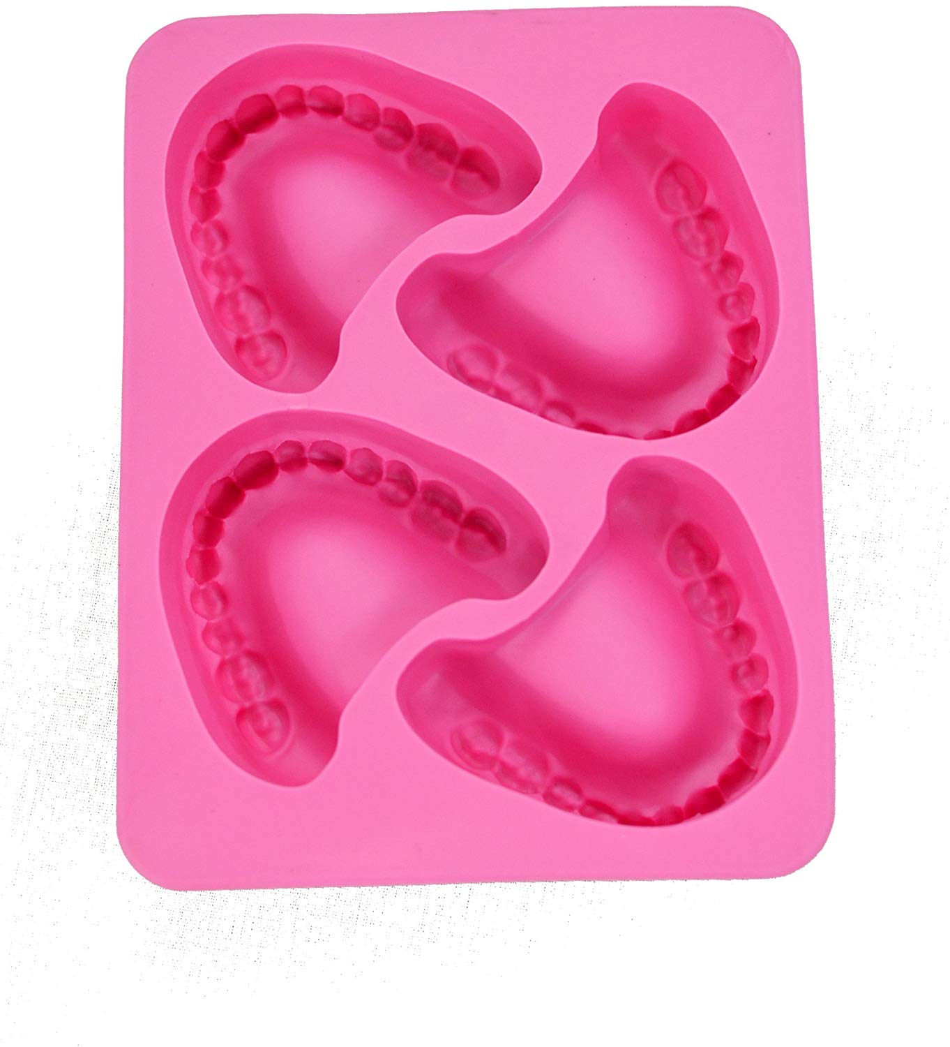 Teeth Denture Shaped Ice Tray Mold