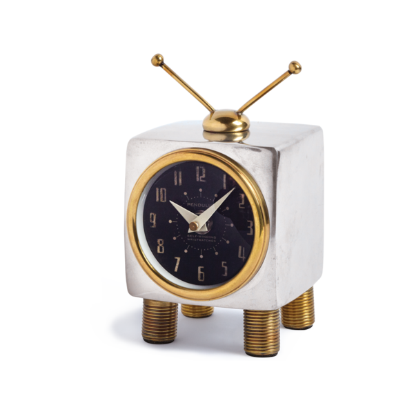 TeeVee Table Clock