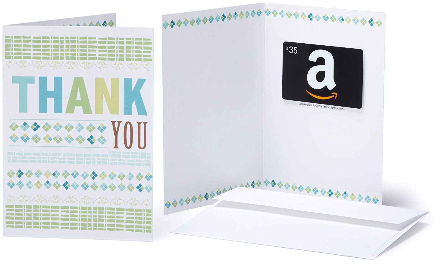 Thank You Amazon Gift Card in a Greeting Card