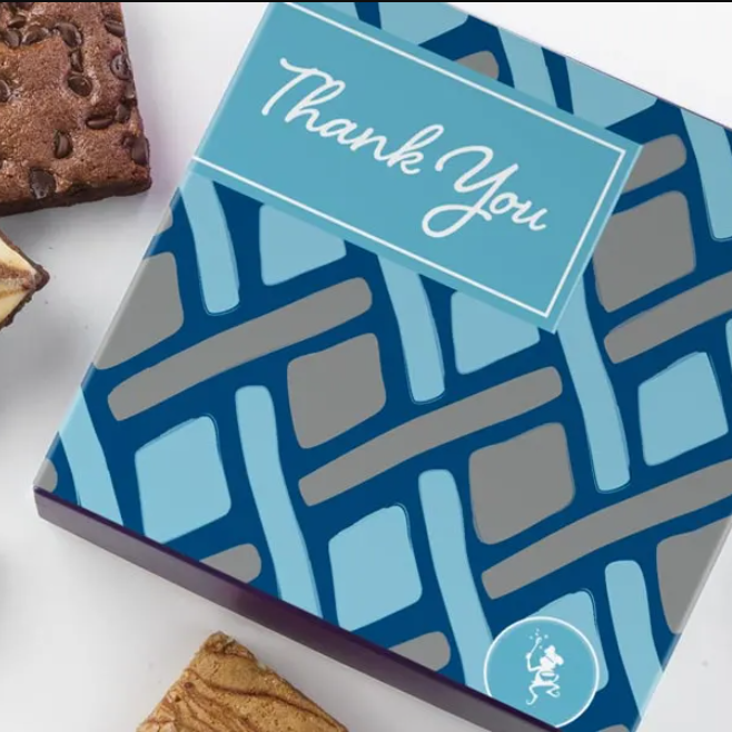 Thank You Brownie Gift Set