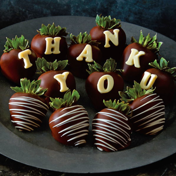 Thank You Chocolate-Covered Strawberries