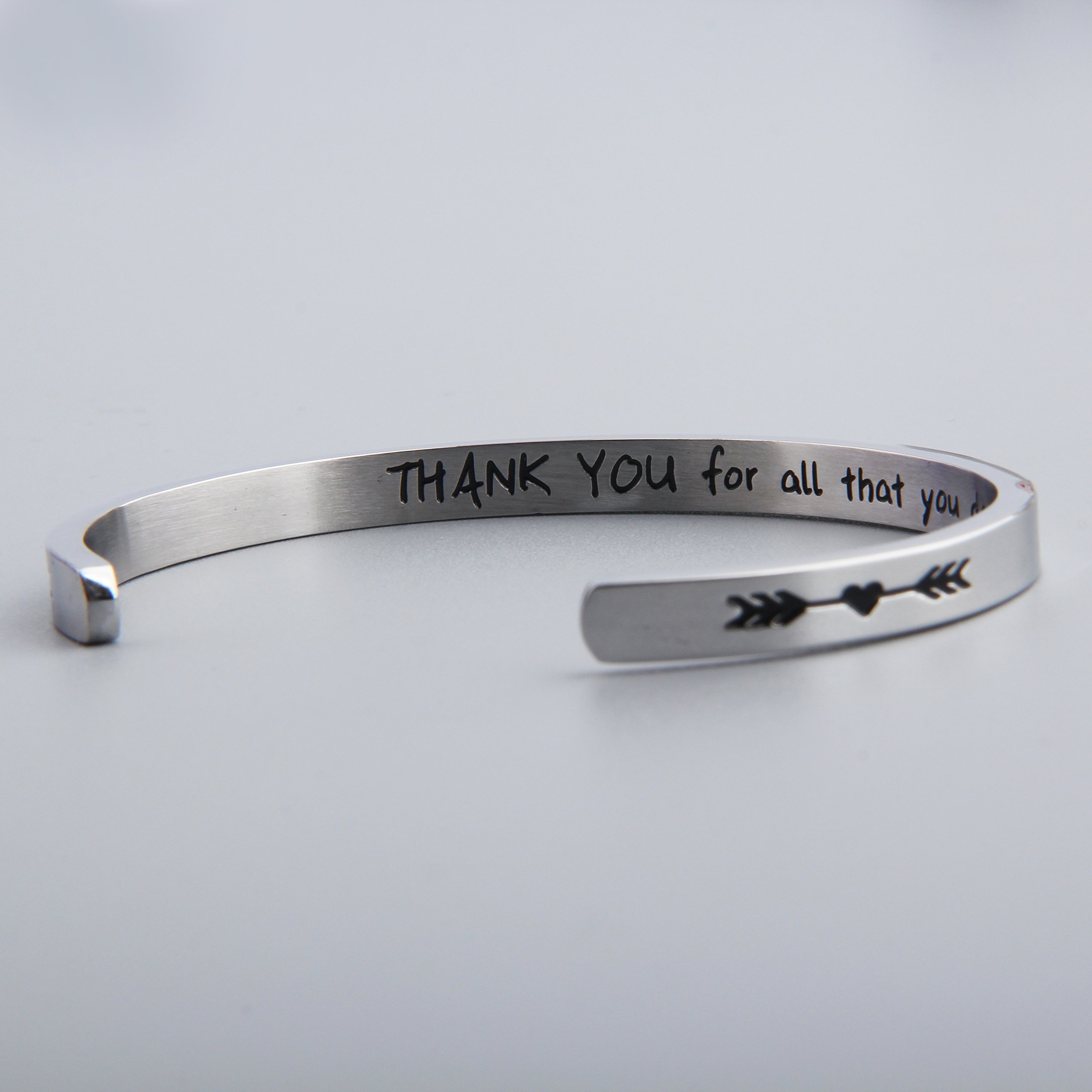 Thank You Cuff Bracelet