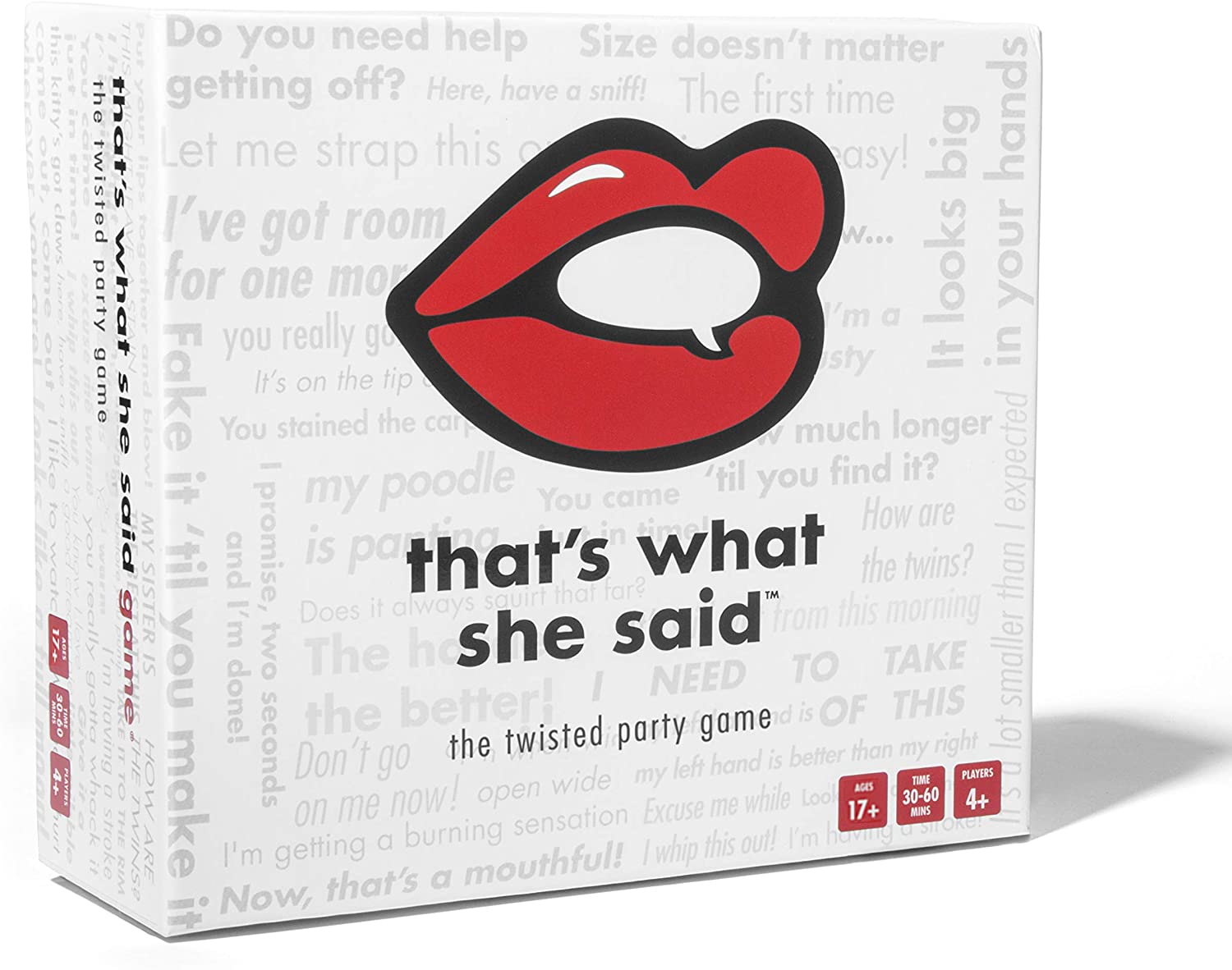 That's What She Said - The Twisted Party Game
