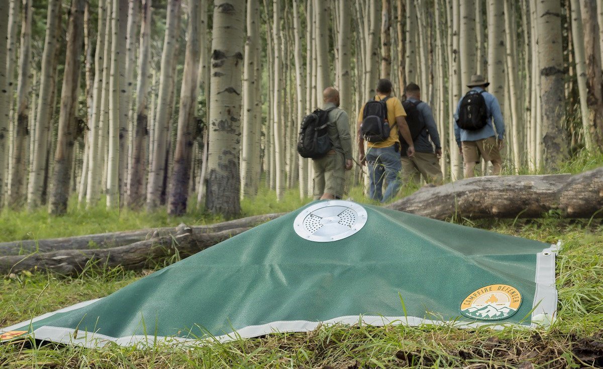 The Campfire Defender Keeps The Coals Warm