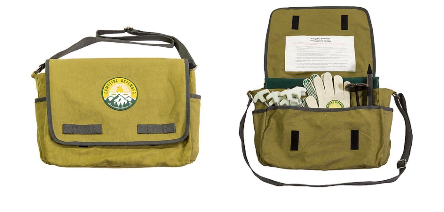 The Campfire Defender Keeps The Coals Warm