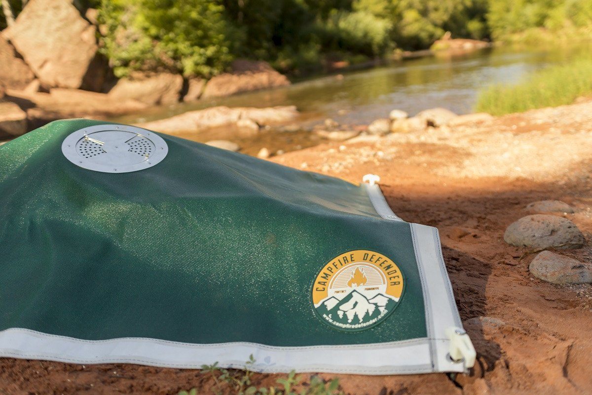 The Campfire Defender Keeps The Coals Warm