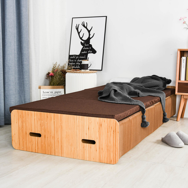 The Extendable Paper Bed With Accordion Folding