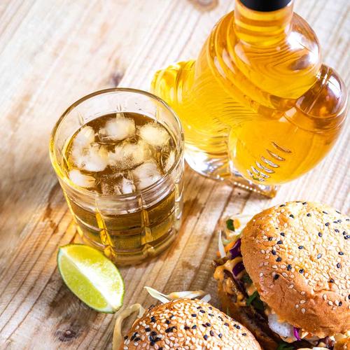 The Football Whiskey Bottle