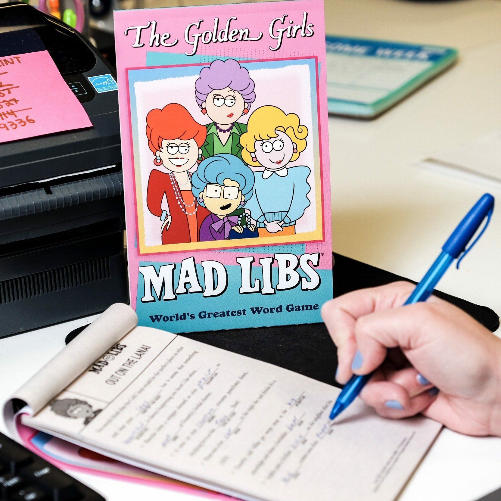 The Golden Girls Mad Libs