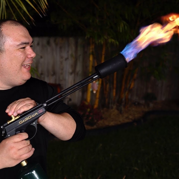 The GrillGun: Torch, Designed to Light Your Charcoal Grill