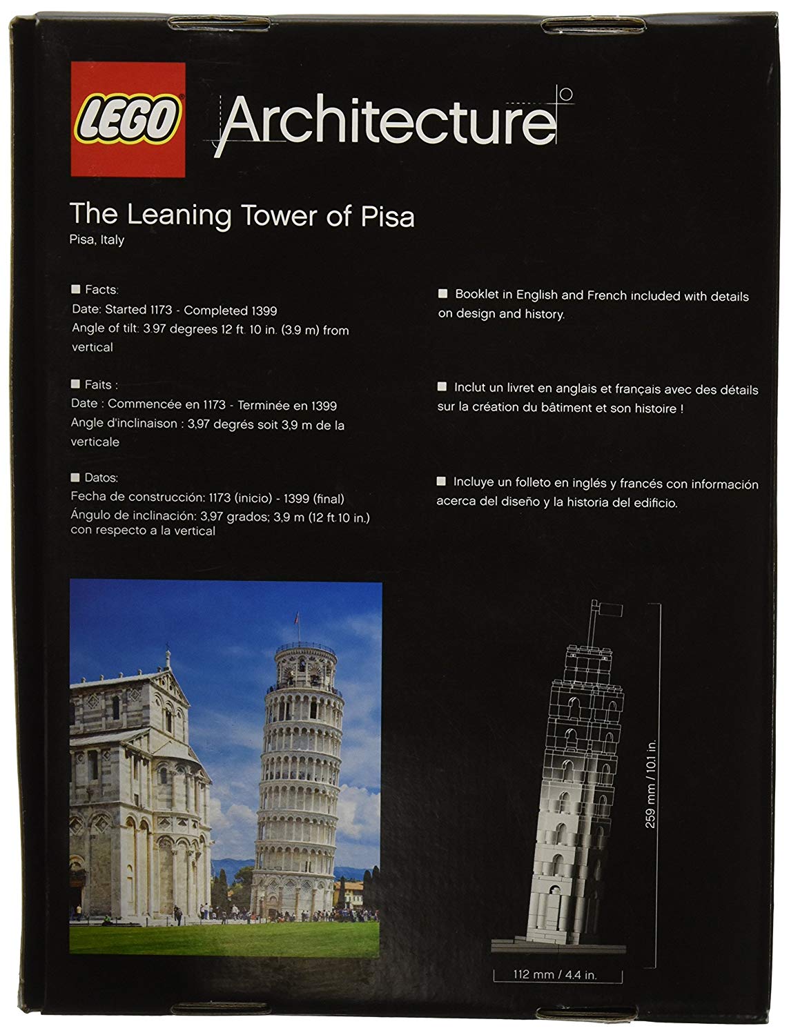 The Leaning Tower of Pisa LEGO