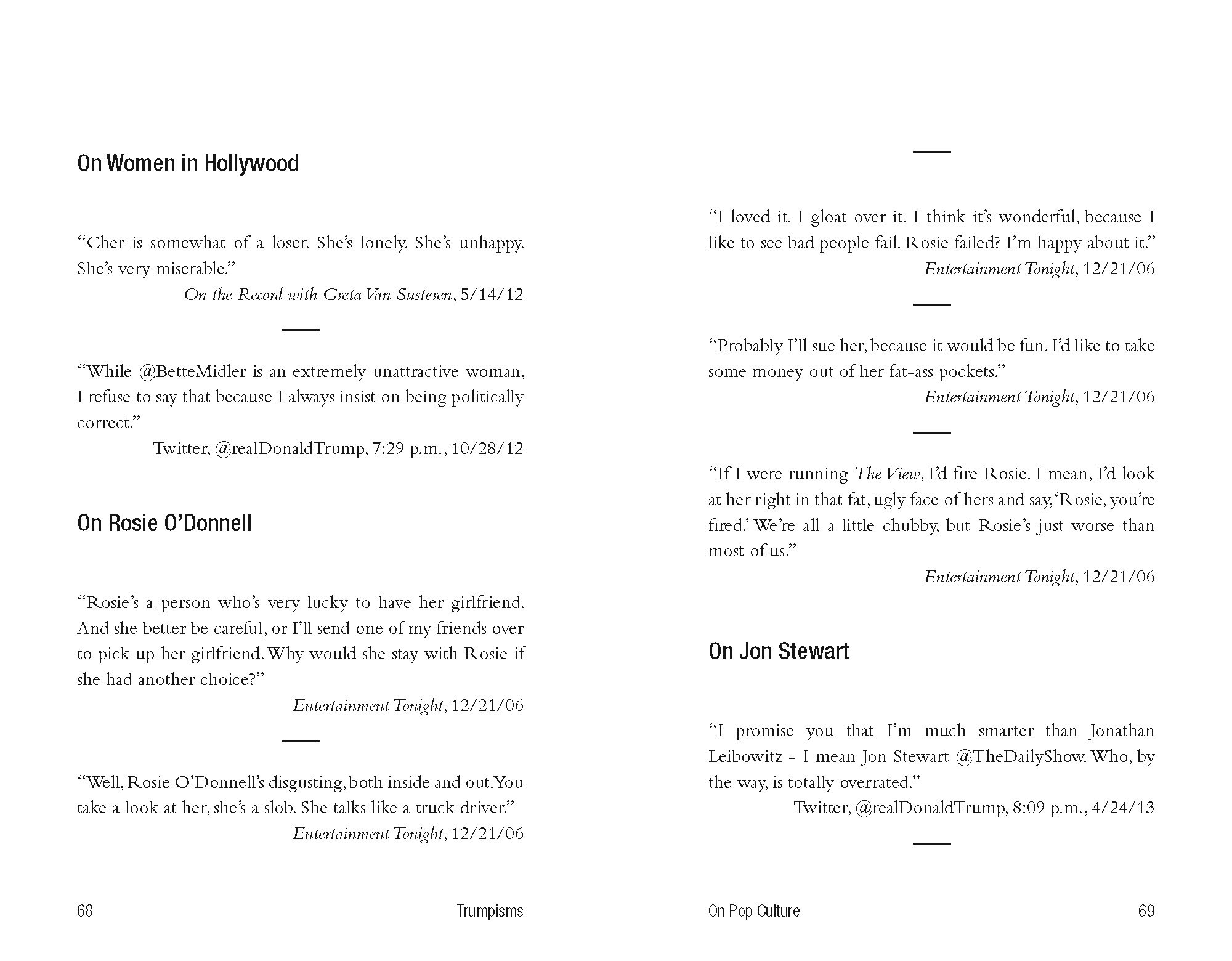 The Little Book of Trumpisms