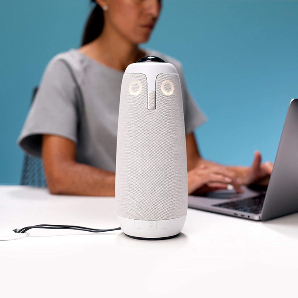 The Meeting Owl Pro is 360-degree Сamera, Mic, and Speaker