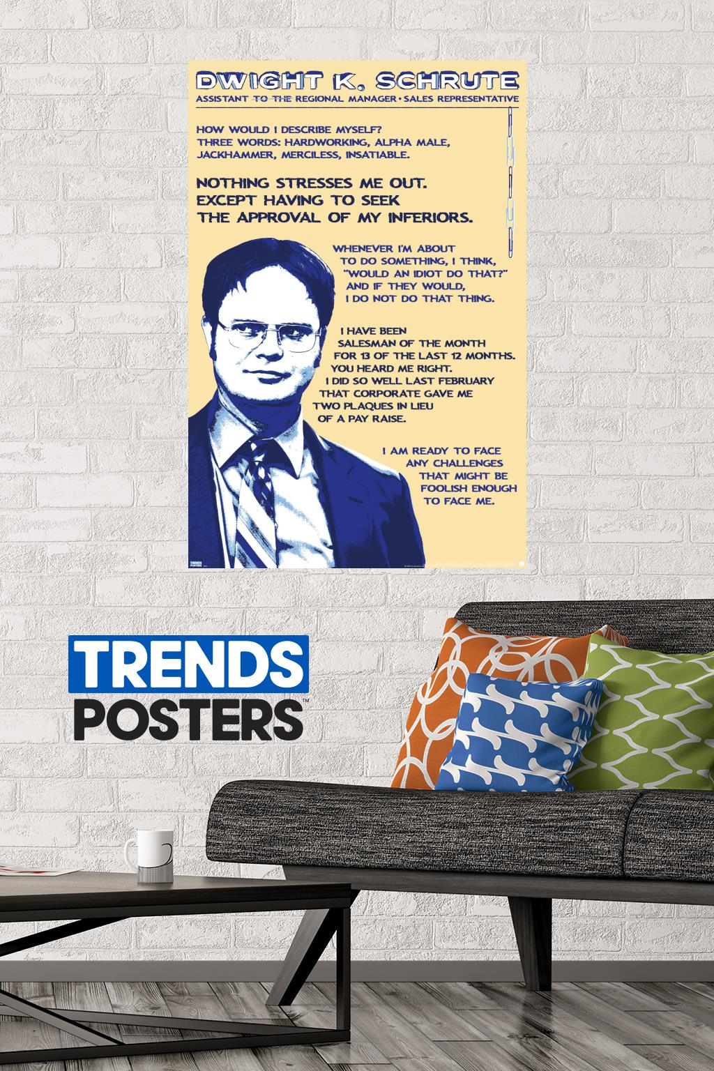 The Office Dwight Shrute Corporate Ladder Print