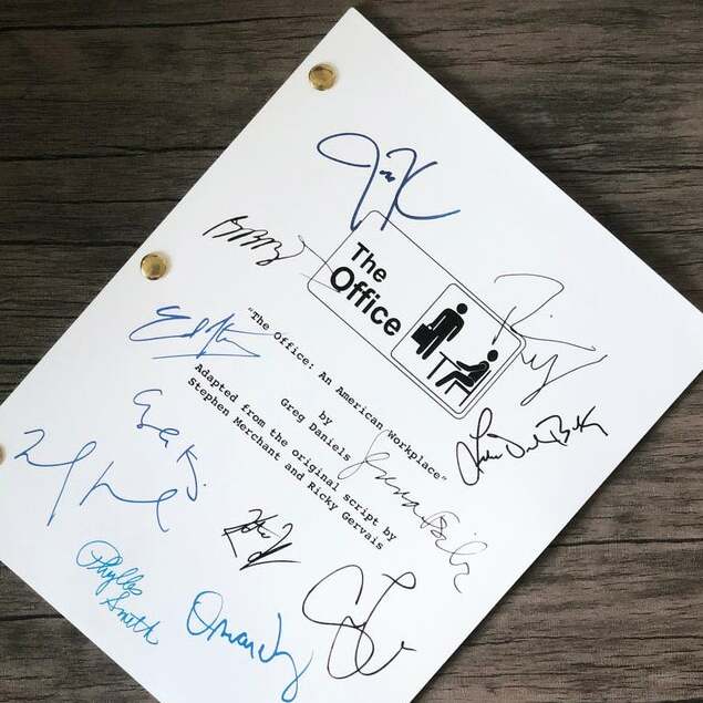 The Office Signed Script Copy