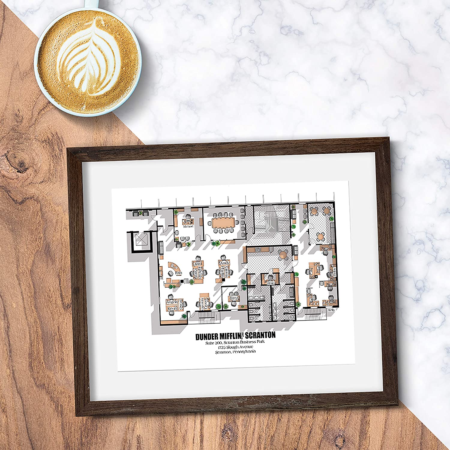 The Office TV Show Office Floor Plan