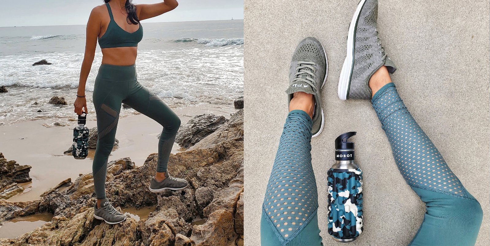 The Original 2-in-1 Foam Roller Water Bottle