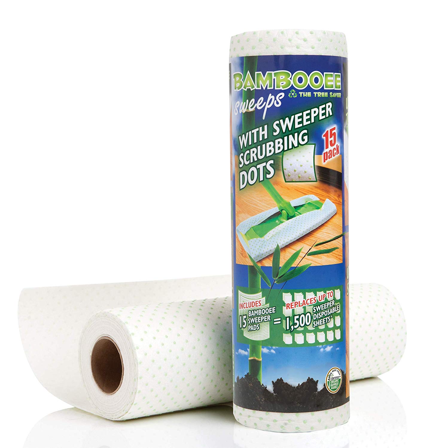 The Original Reuseable & Machine Washable Bamboo Paper Towel Replacement