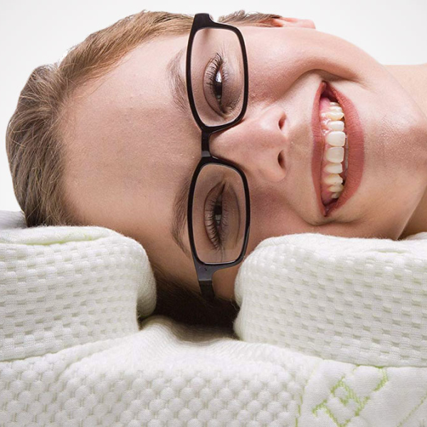  The Pillow Designed with Your Glasses in Mind