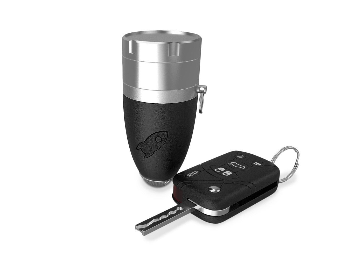 The Rocket Keychain Grinder