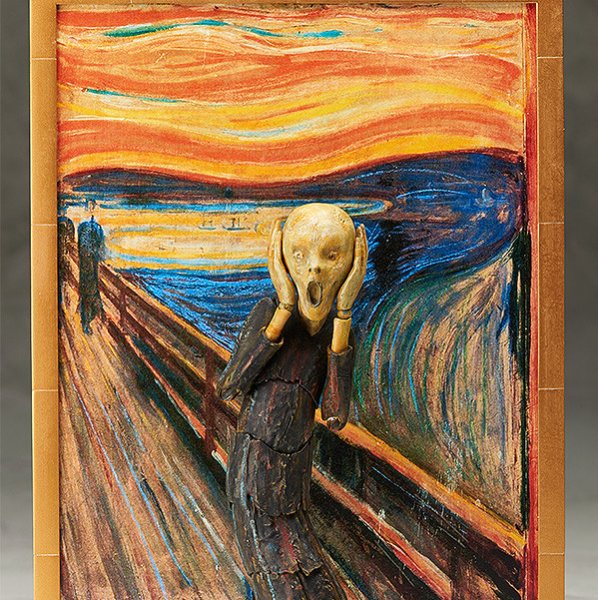 The Scream Action Figure