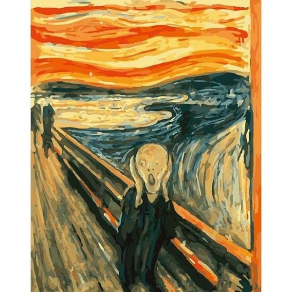 The Scream - Paint By Numbers