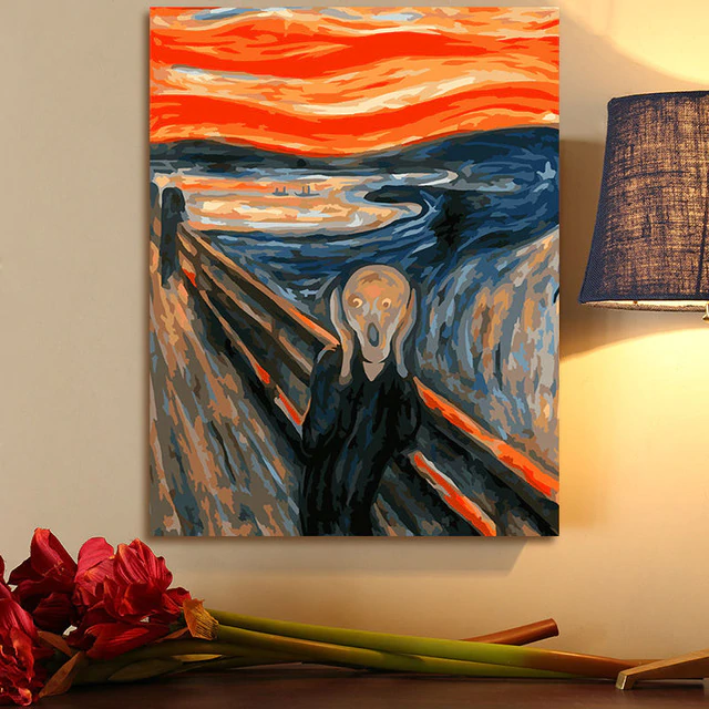 The Scream - Paint By Numbers