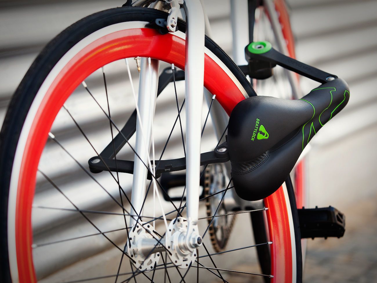 The Seatylock - Bicycle Seat And Bicycle Lock in One