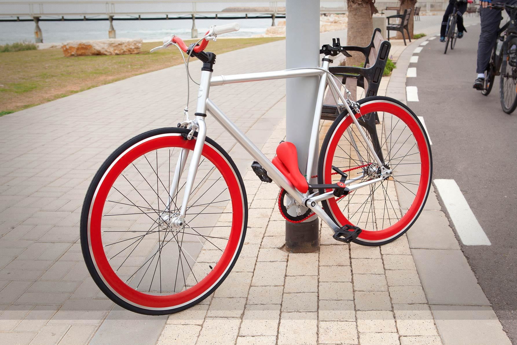 The Seatylock - Bicycle Seat And Bicycle Lock in One