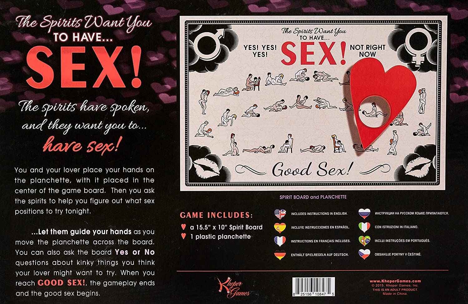 The Spirits Want You To Have Sex Game