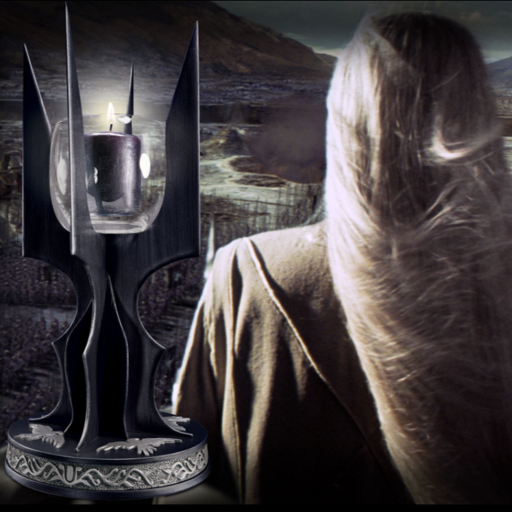 The Staff of Saruman Candle Holder