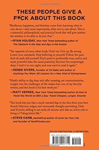 The Subtle Art of Not Giving a F*ck