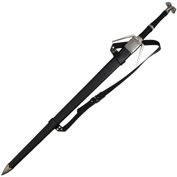 The Witcher III Decorative Silver Sword