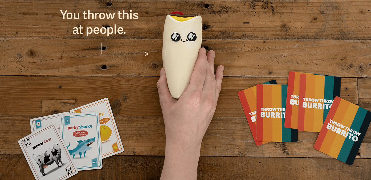 Throw Throw Burrito Tabletop Game