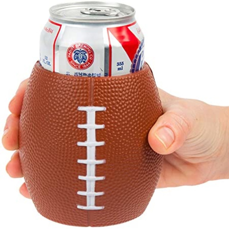 Throwable Football Can Cooler