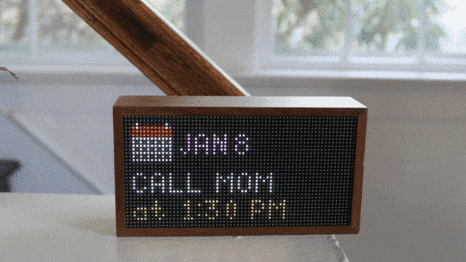 Tidbyt Smart Retro Display