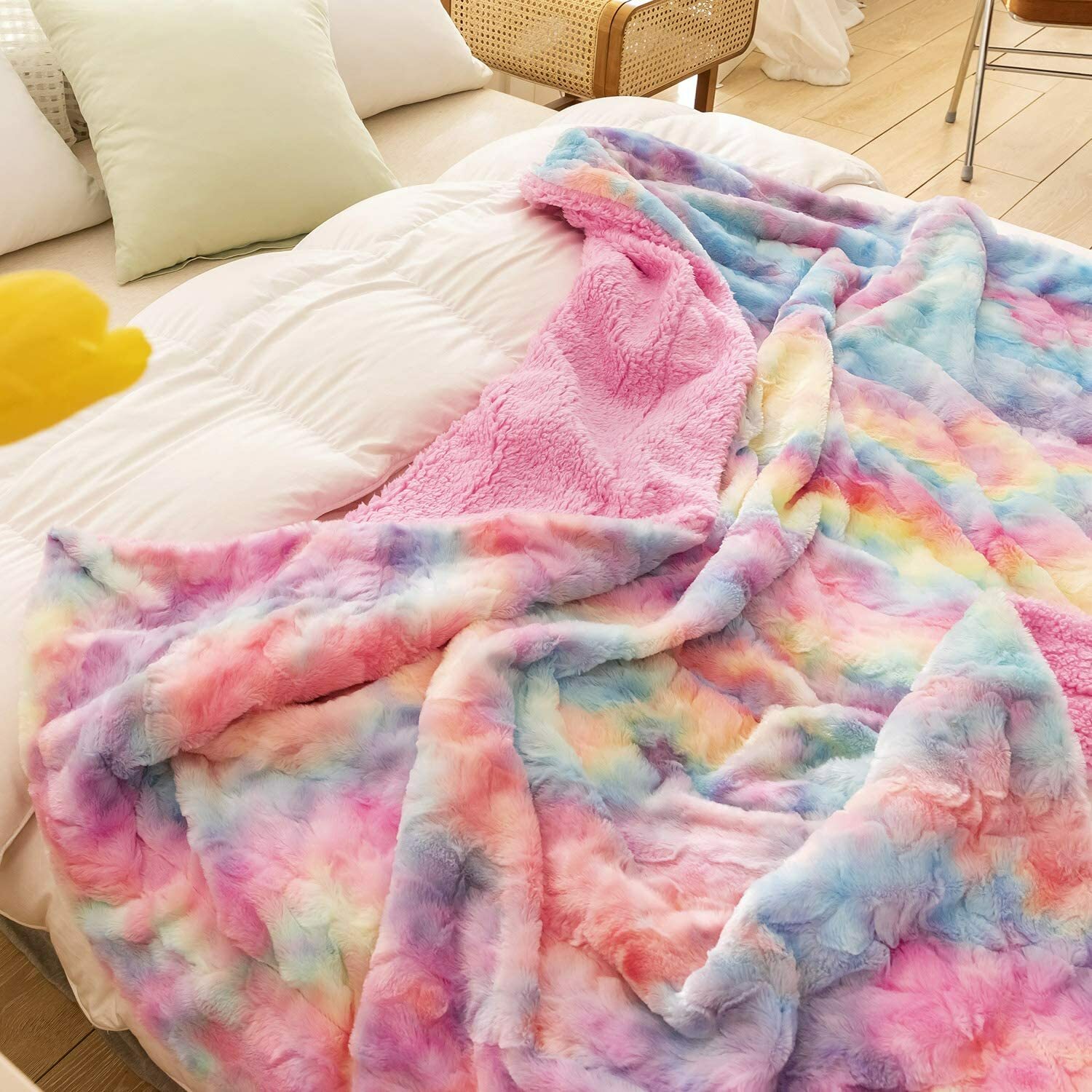 Tie Dye Throw Blanket 