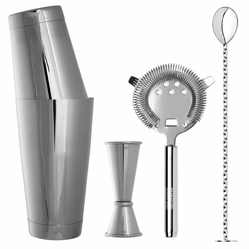 Tin Cocktail Shaker Set