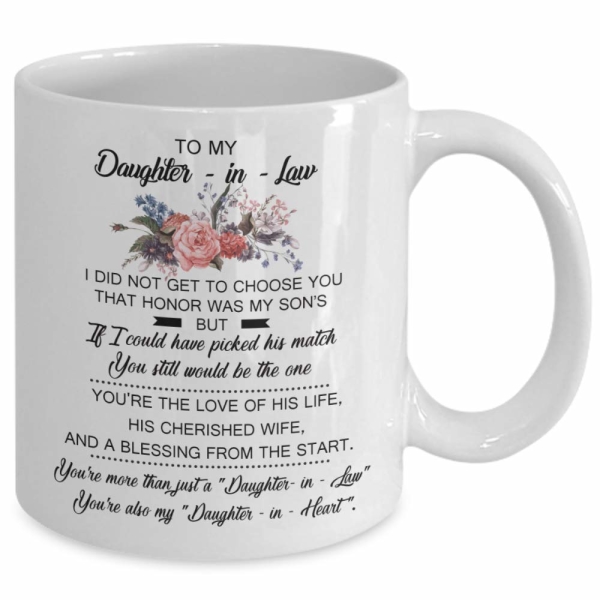 To My Daughter in Law Mug