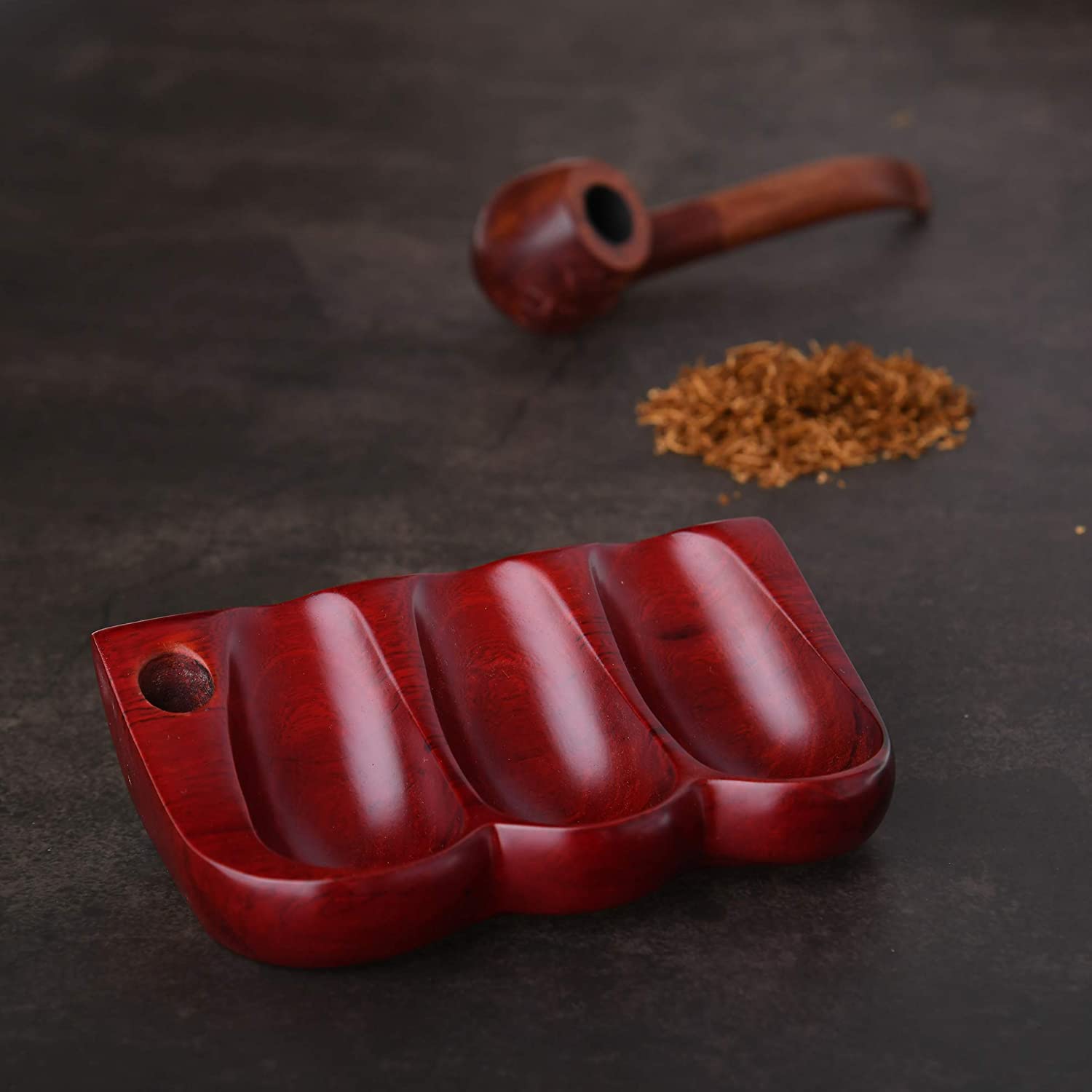 Tobacco Pipe Stand Rack Display