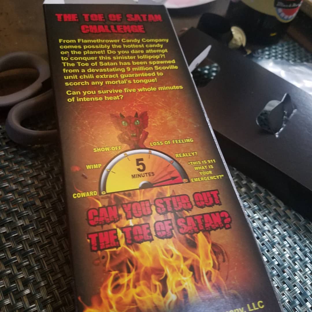 Toe of Satan Lollipop